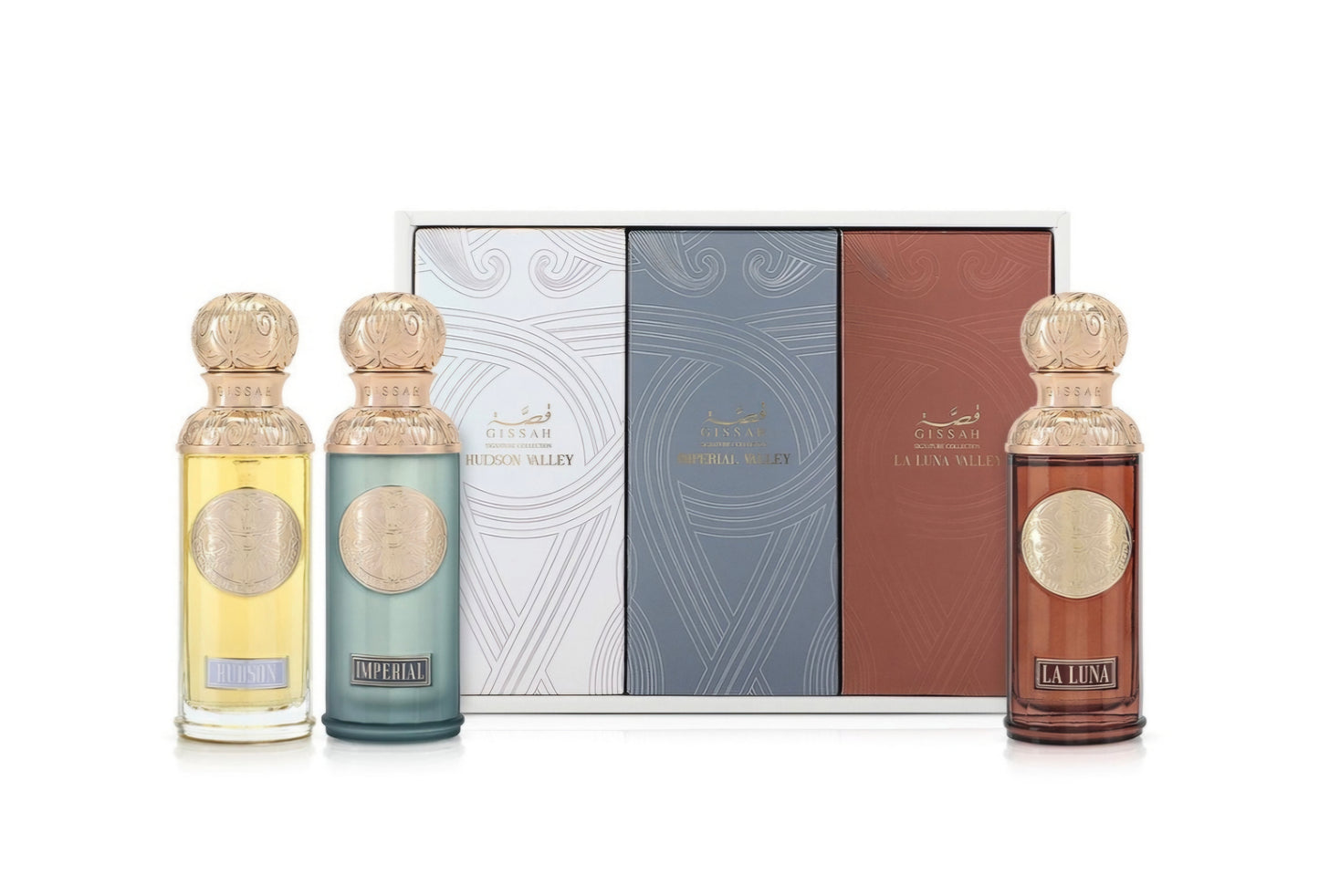 Valley Set by Gissah Fragrances 3 x 50ml EDP